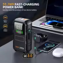 PowerMax™ 4-in-1 Emergency Starter Pro