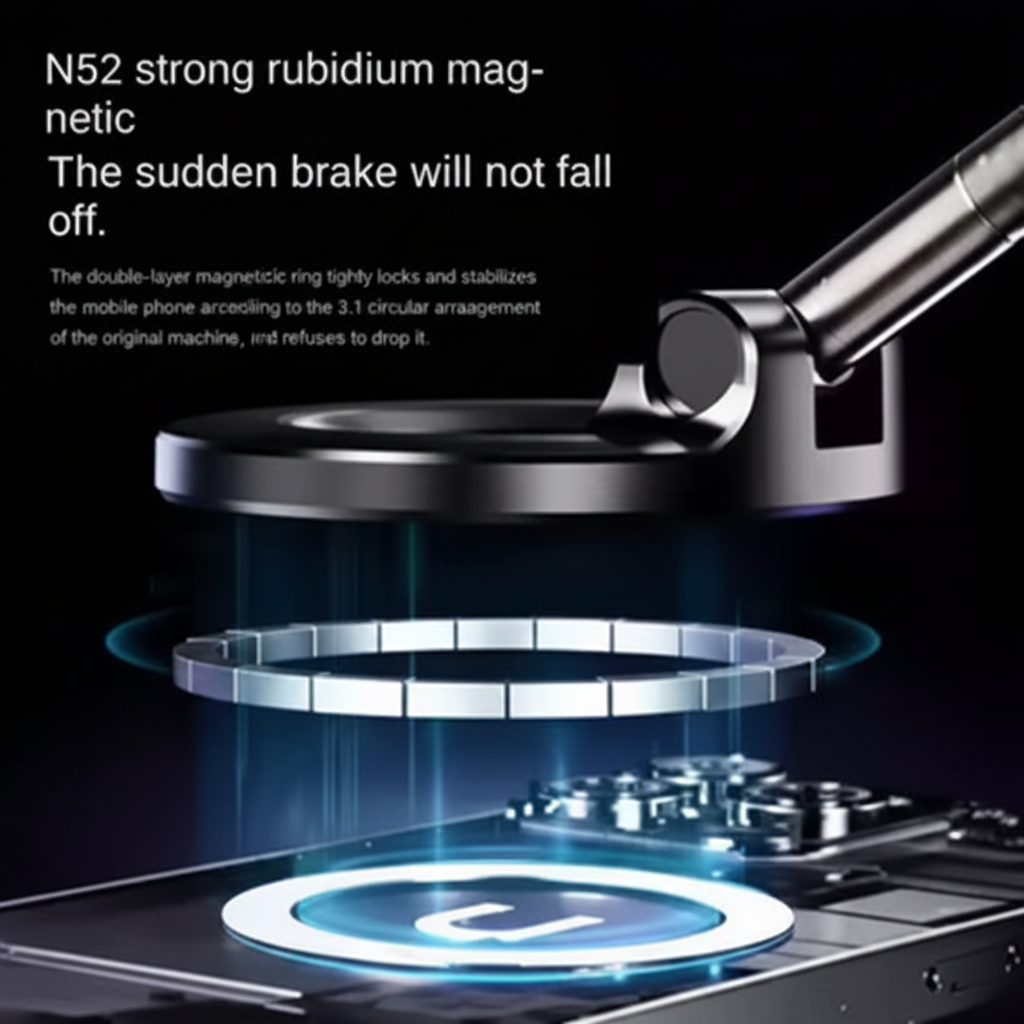 VacuumGrip Magnetic Mount - NS2 strong magnetic