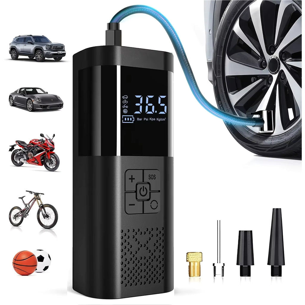 Portable Cordless Car Air Compressor – 150PSI
