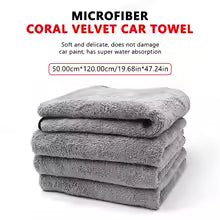 UltraDry™ 7-Piece Microfiber Car Detailing Towel Set (120x50cm)